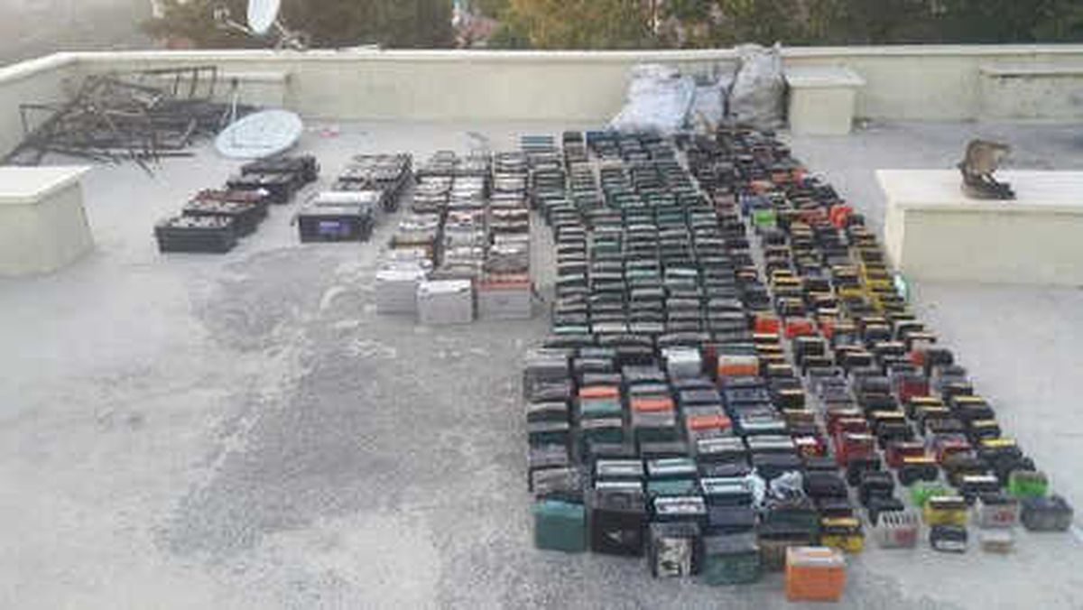491 Akü Çalan 2 Kişi Tutuklandı