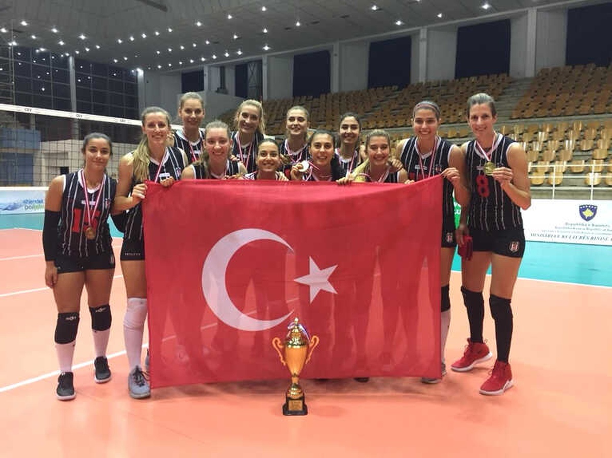 Beşiktaş Kadın Voleybol Takımı, Balkan Şampiyonu Oldu