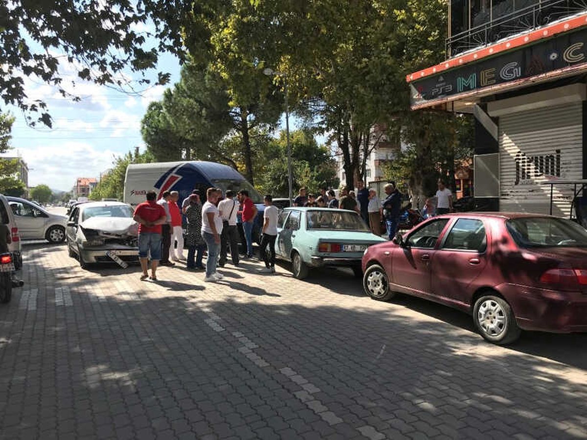 Çan\'da Trafik Kazası