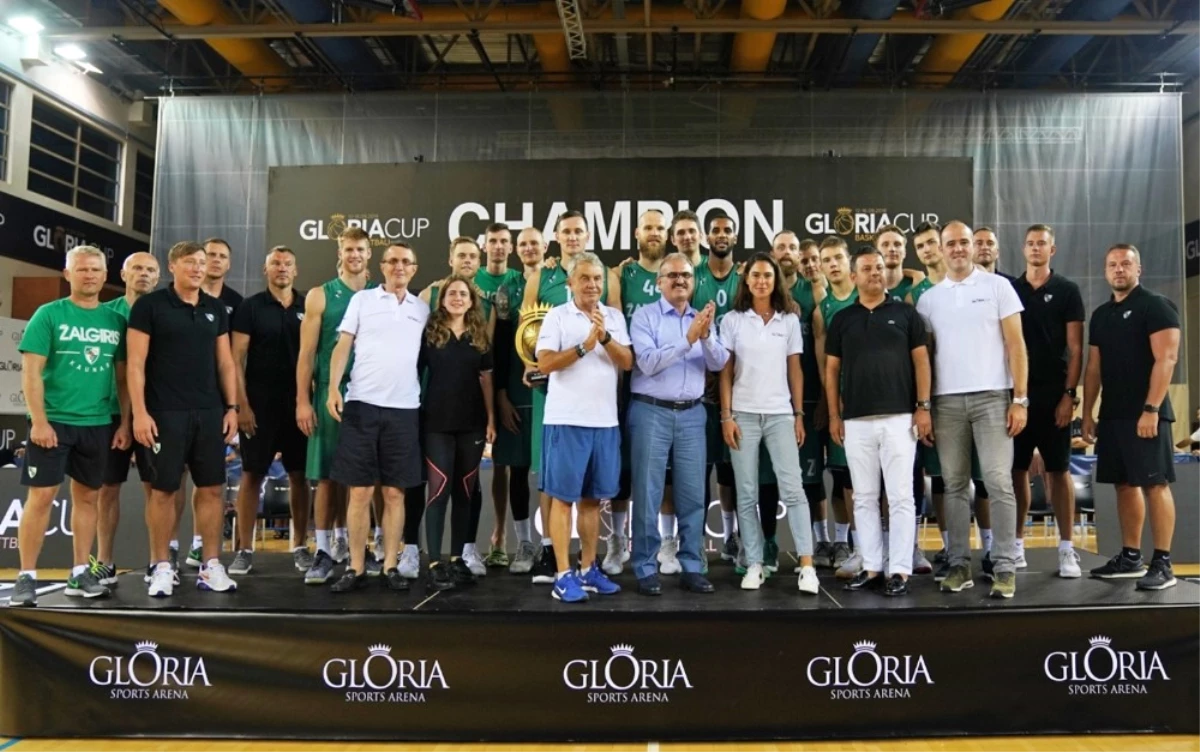 Gloria Cup Basketball Turnuvası\'nın Şampiyonu Zalgiris Kaunas Oldu