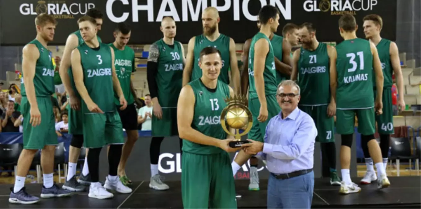 Gloria Cup\'ta Şampiyon Zalgiris Kaunas