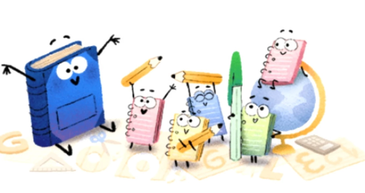 Google Okulun İlk Gününü Doodle Yaptı! Doodle Nedir?