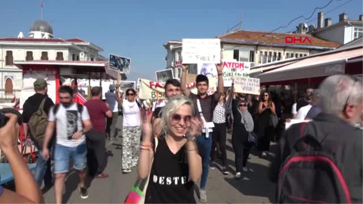 İstanbul Büyükada\'da Fayton Protestosu