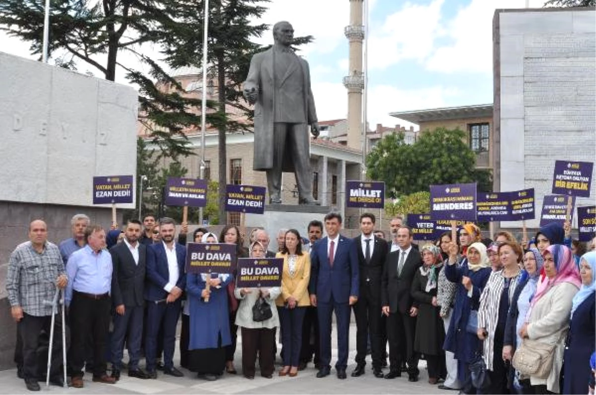 Menderes, Zorlu ve Polatkan Eskişehir\'de Anıldı