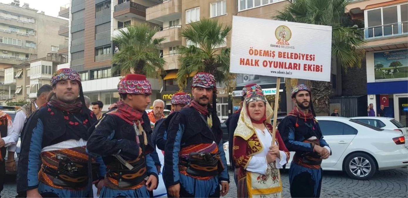 Ödemiş Belediyesi Halk Oyunları Ekibi Zeybek Festivali\'ne Katıldı