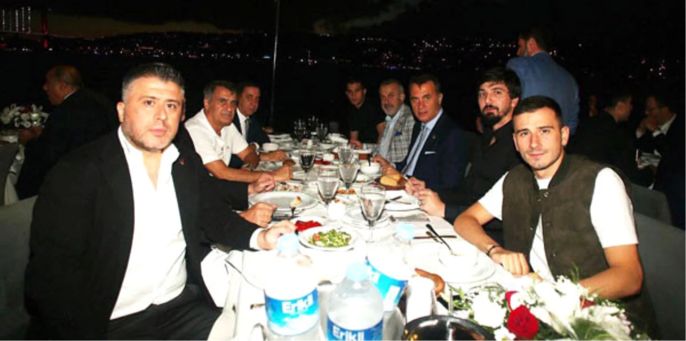 Beşiktaş Camiası Yemekte Buluştu