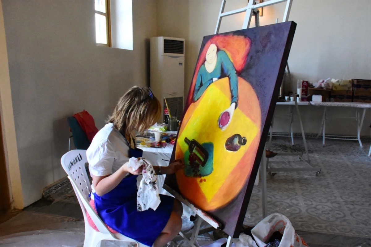 Bisanthe Uluslararası Kadın Ressamlar Çalıştayı Başladı
