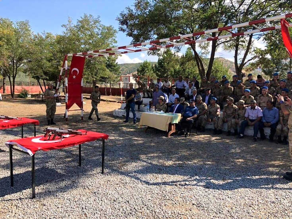 Güroymak\'ta 24 Güvenlik Korucusu Yemin Ederek Göreve Başladı