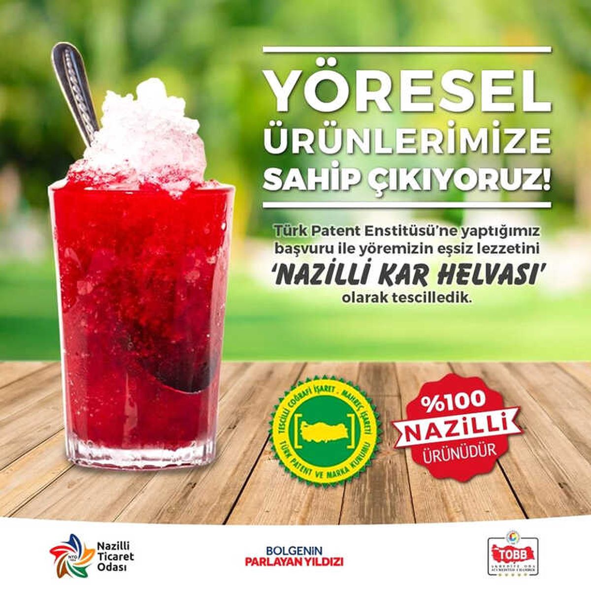 Nazilli\'nin Doğal Kar Helvası Tescillendi