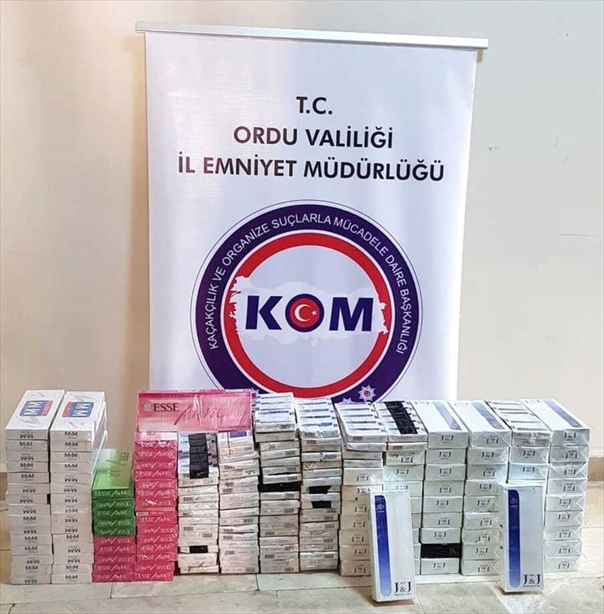 Ordu\'da Kaçakçılıkla Mücadele