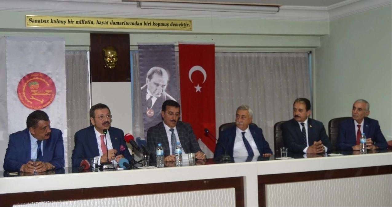 Tesk, TOBB ve Türk-İş Başkanlarından Mesob\'a Ziyaret