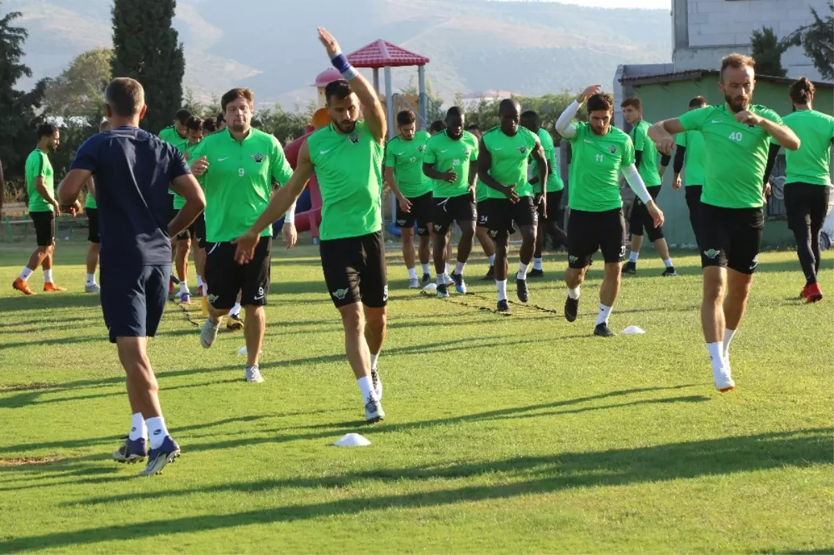 Akhisarspor\'da Krasnodar Maçı Öncesi Son Antrenman