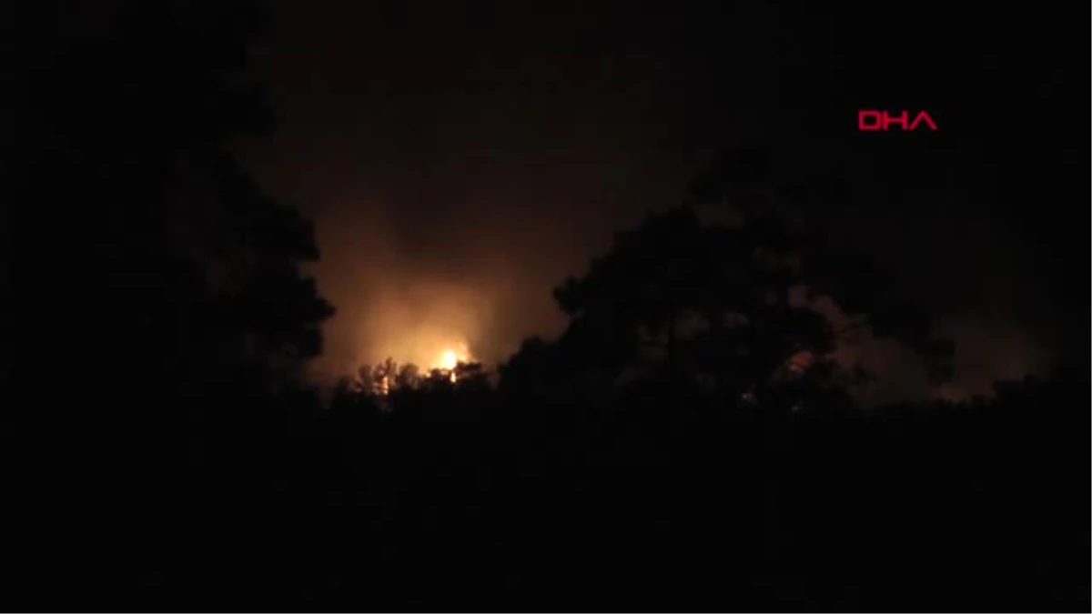 Antalya Kemer\'de Orman Yangını