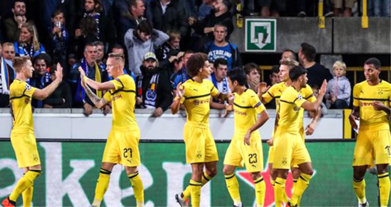 Borussia Dortmund, Club Brugge\'yi Pulisic\'in Attığı Golle 1-0 Mağlup Etti
