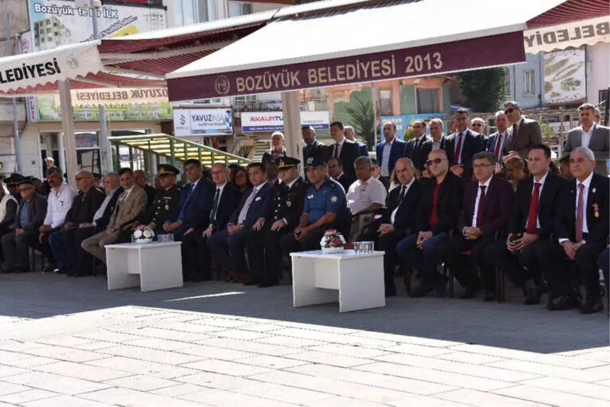 Bozüyük\'te Gaziler Günü Törenle Kutlandı