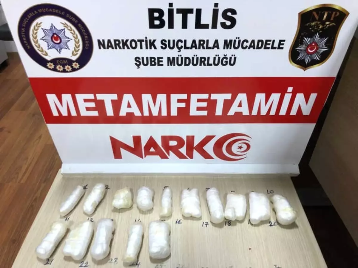 İranlı Şahsın Midesinden 120 Gram Metamfetamin Çıktı