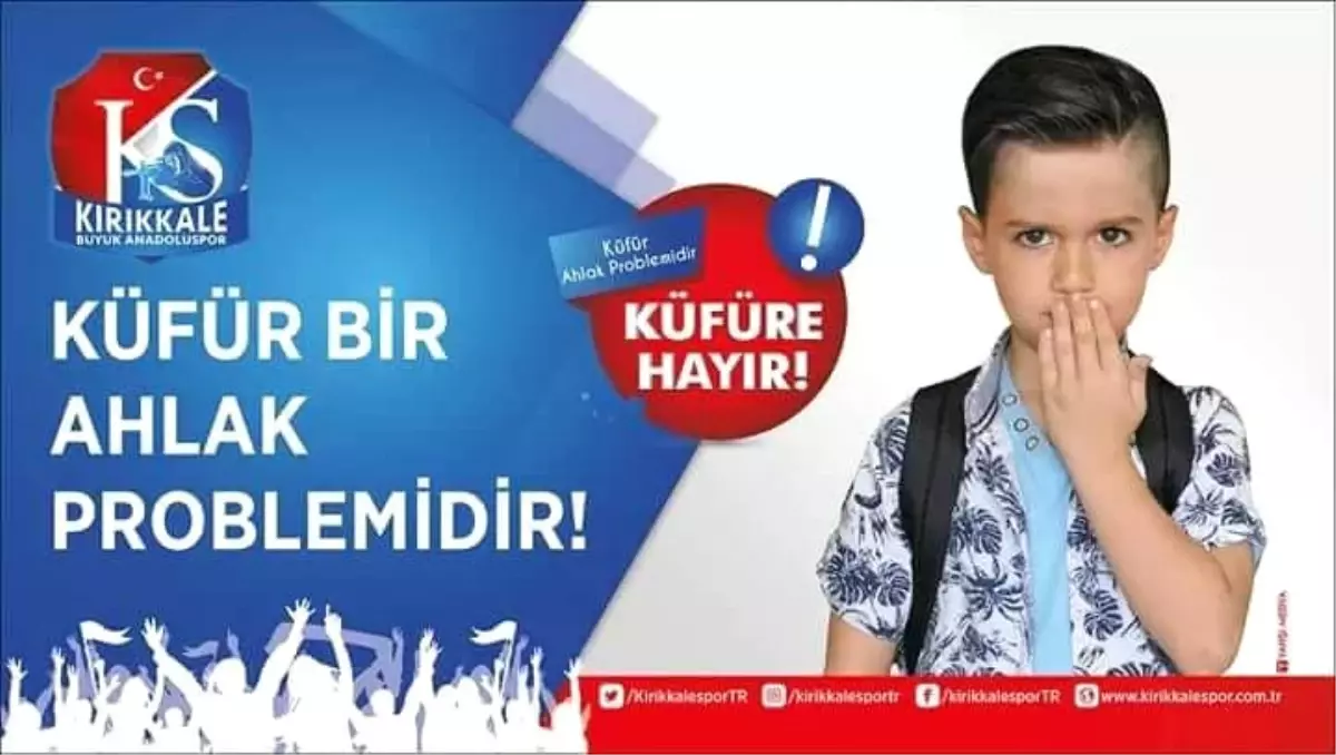 Kırıkkale\'de "Küfre Hayır" Kampanyası