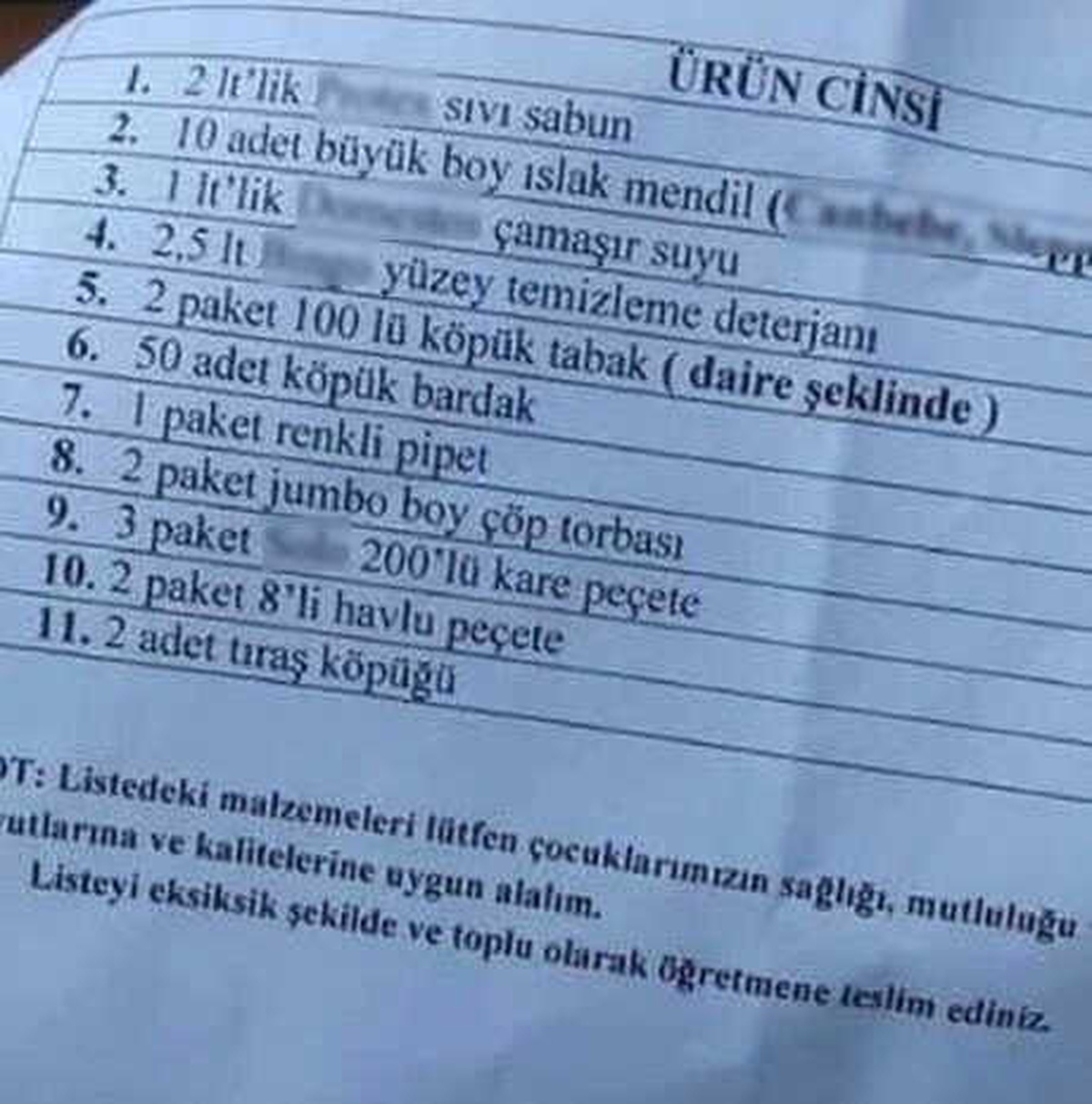 KKTC\'de Öğrencilerden \'Tuz Ruhu\', \'Tuvalet Kağıdı\' \'Tıraş Köpüğü\' İstendi