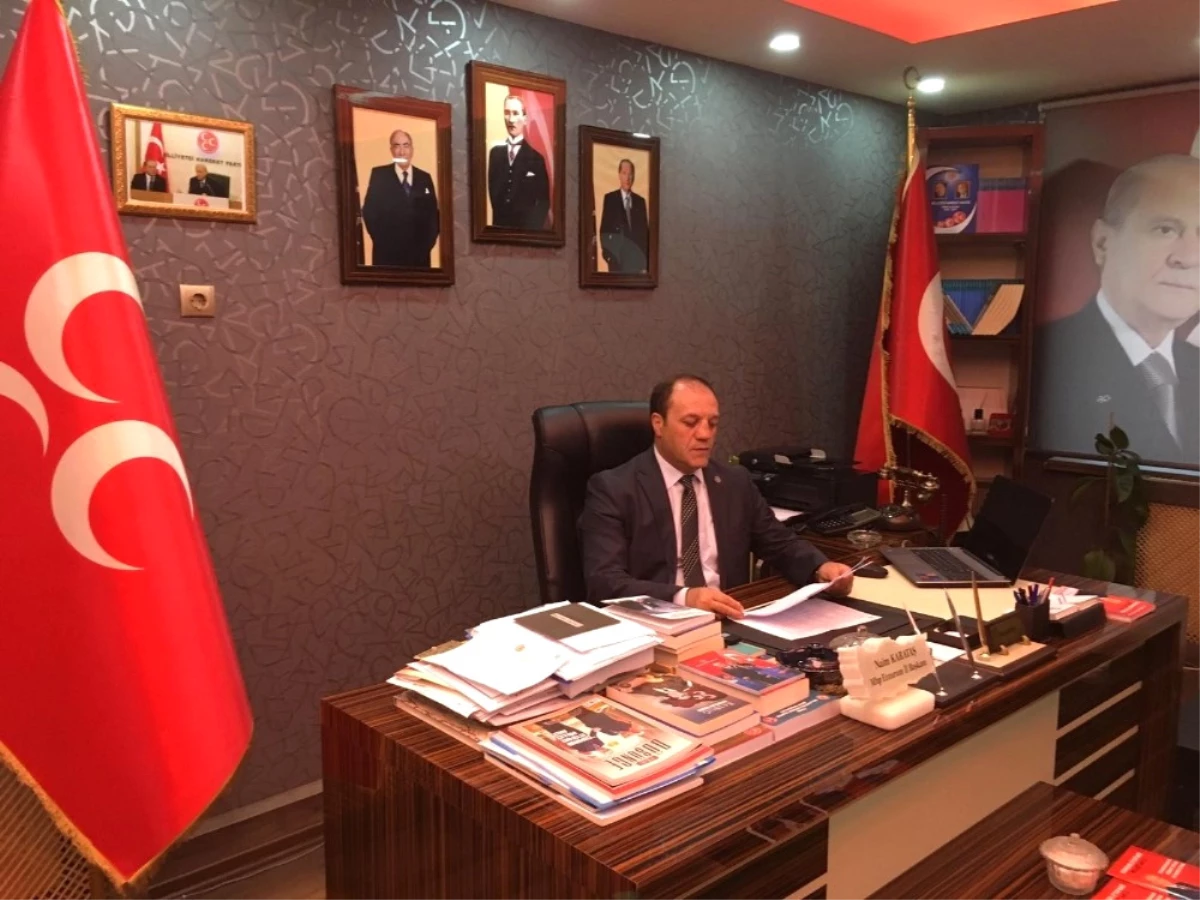 MHP Erzurum İl Başkanı Karataş\'tan Gaziler Günü Mesajı