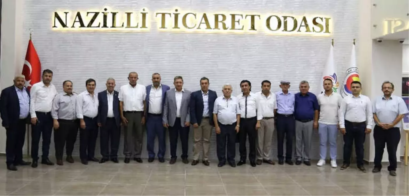 Nazilli Ticaret Odası ve Esnaf Odaları İstişare Toplantısı Yapıldı