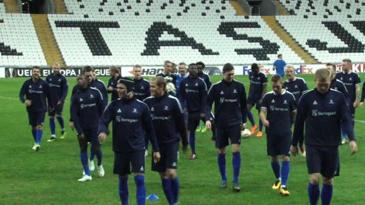 Sarpsborg, Vodafone Park\'ta Son İdmanını Yaptı