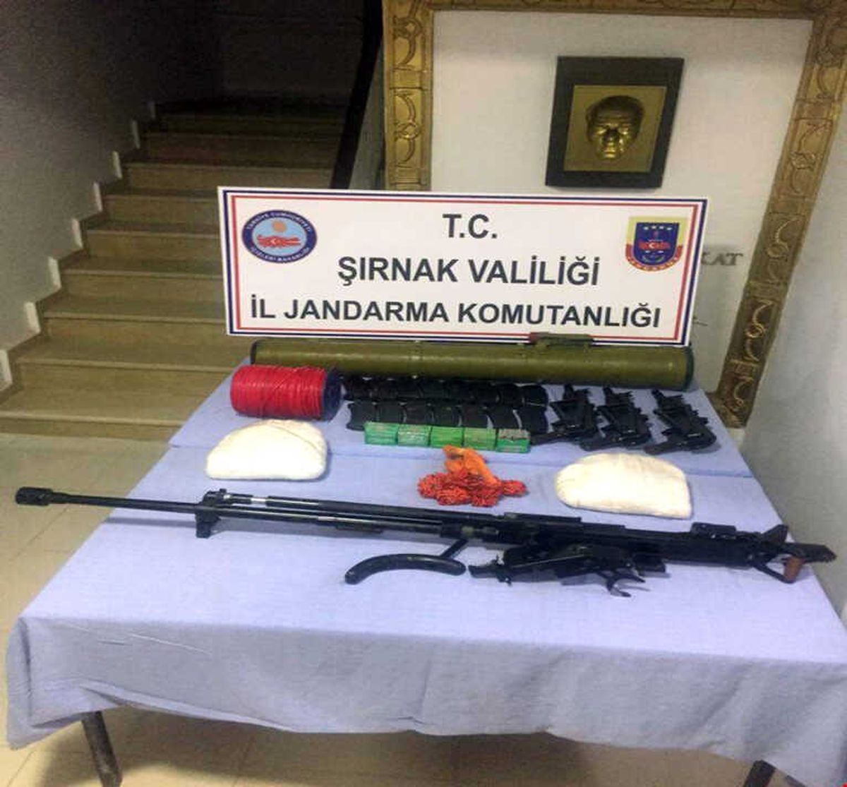 Silopi\'de PKK\'lı Teröristlere Ait Mühimmatı Ele Geçirildi
