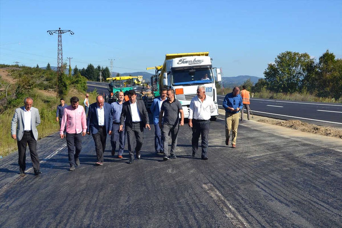 AK Parti Ereğli İlçe Başkanı Çakır\'dan Karayolunda İnceleme
