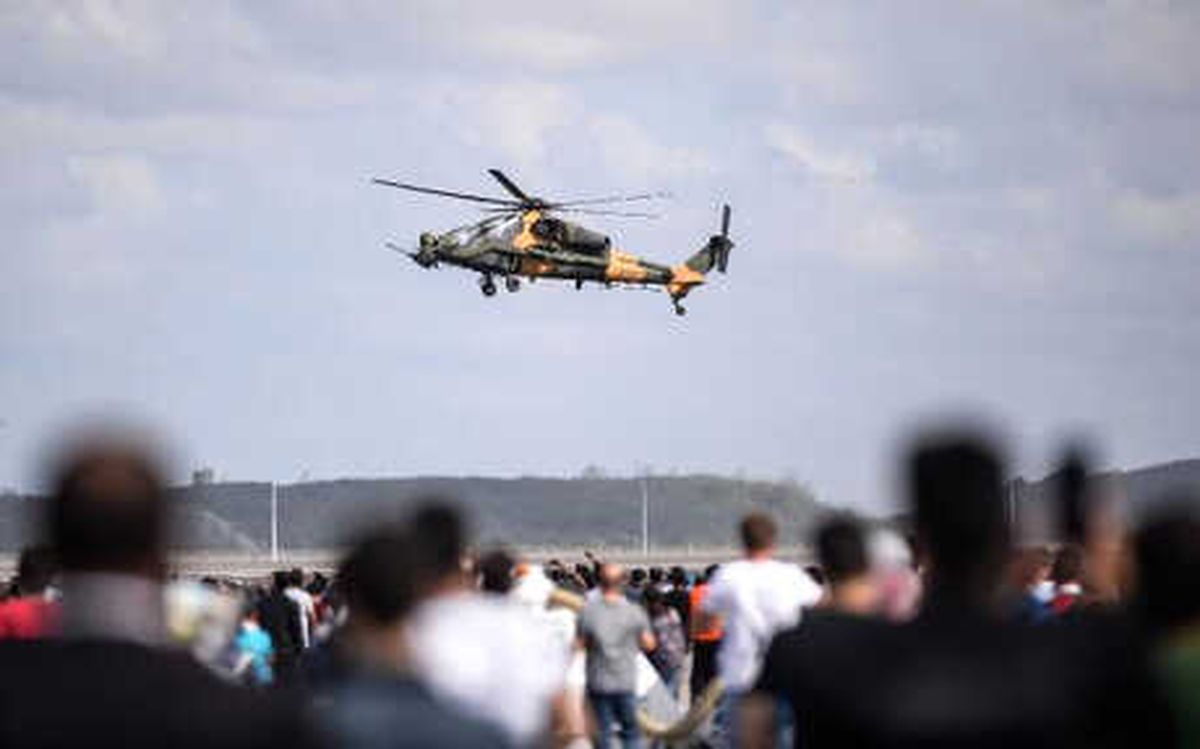 Atak Helikopterlerinden "Harman Dalı"