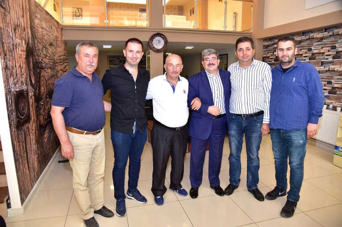 Başkan Can\'dan Esnafa Ziyaret