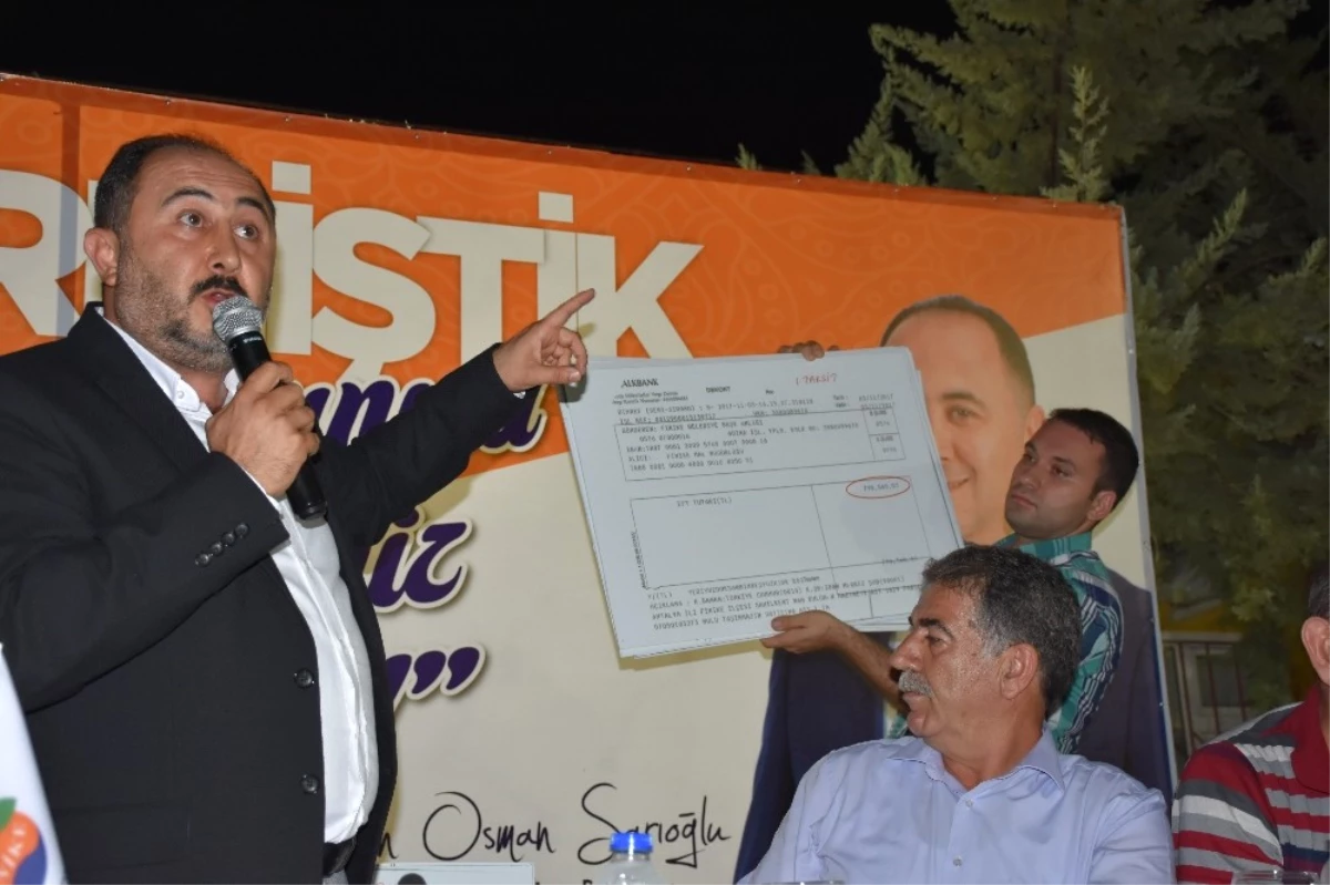 Başkan Sarıoğlu: "Aralık Ayında 300 Parsel Tapularını Dağıtacağız"