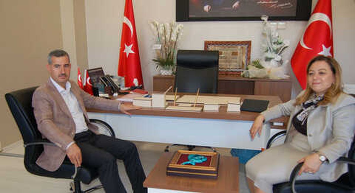 Çınar\'dan Rektör Prof. Dr. Karabulut\'a Ziyaret