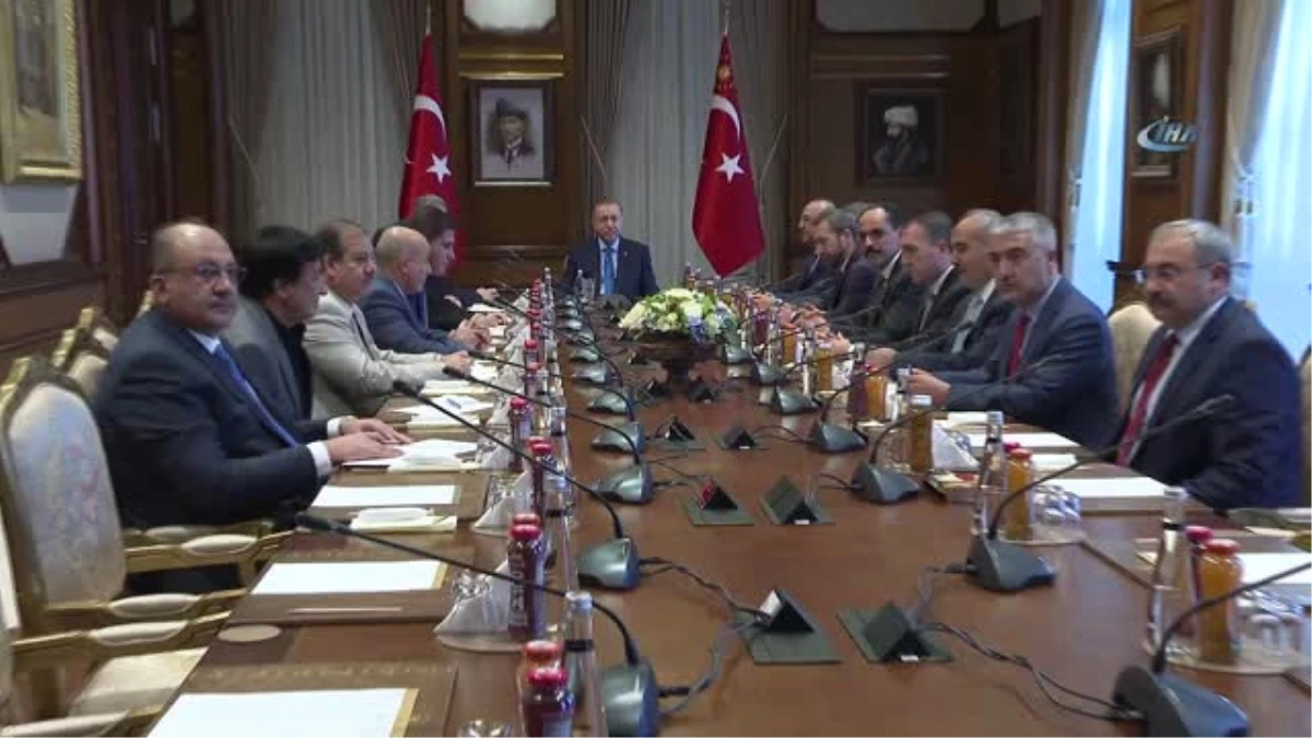Cumhurbaşkanı Erdoğan, Irak Temsilciler Meclisi\'ne Seçilen Türkmen Milletvekillerini Kabul Etti