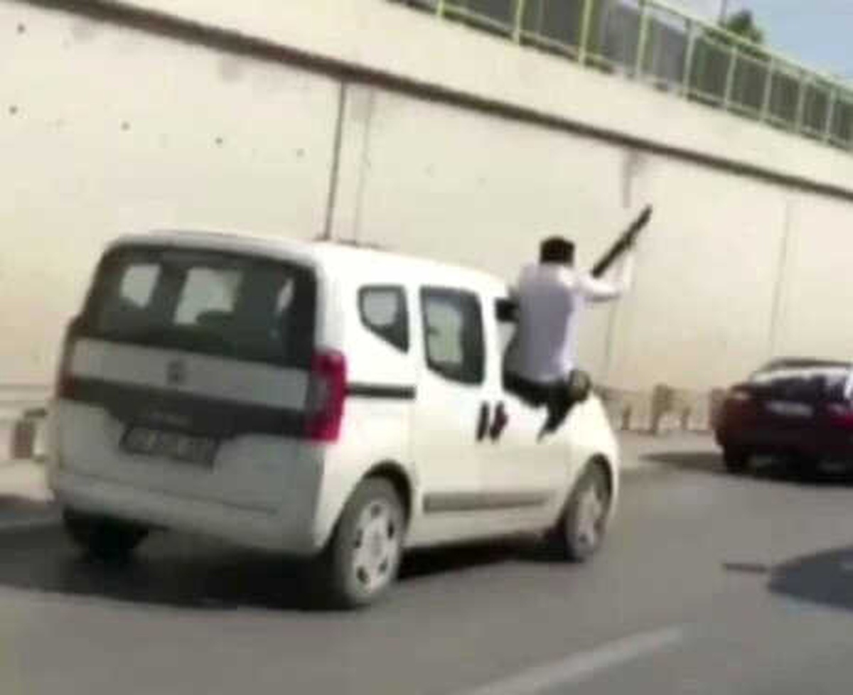 Düğün Konvoyunda Havaya Ateş Eden Şüpheli, Serbest Bırakıldı