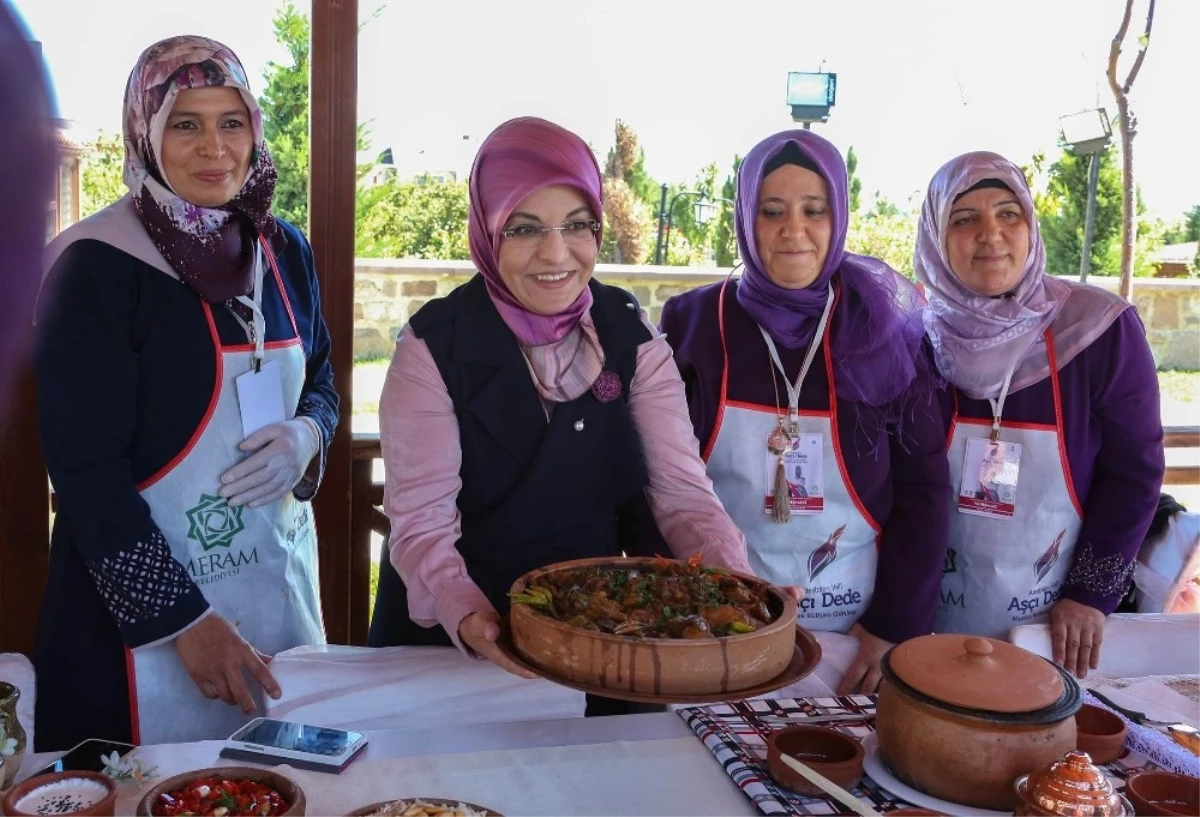 Geleneksel Konya Yemekleri Meram\'da Yarıştı