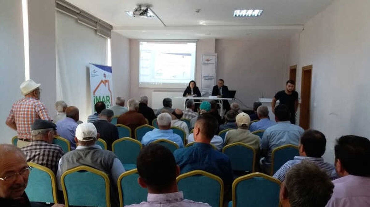 Günyüzü\'nde İmar Barışı Bilgilendirme Toplantısı Yapıldı