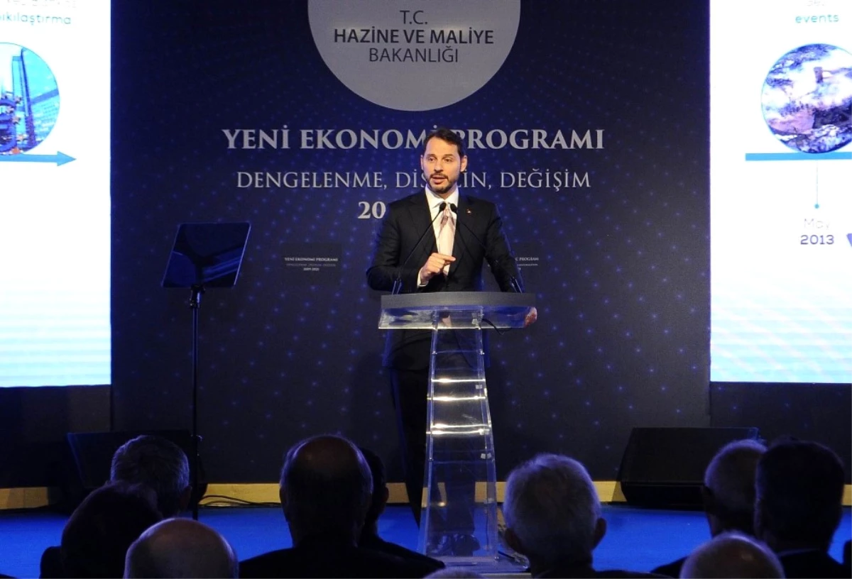 Hazine ve Maliye Bakanı Berat Albayrak, 2019-2021 Yıllarını Kapsayan Ovp\'yi Açıkladı