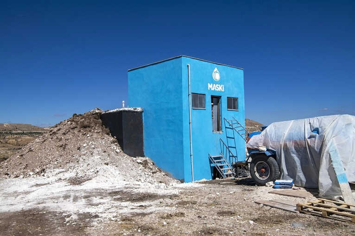 Hekimhan Güçlü\'ye Yeni İçme Suyu Deposu