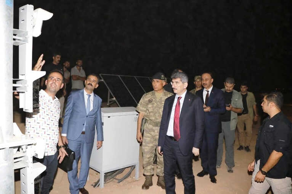 İçişleri Bakan Yardımcısı İnce Sınır Hattında İncelemelde Bulundu