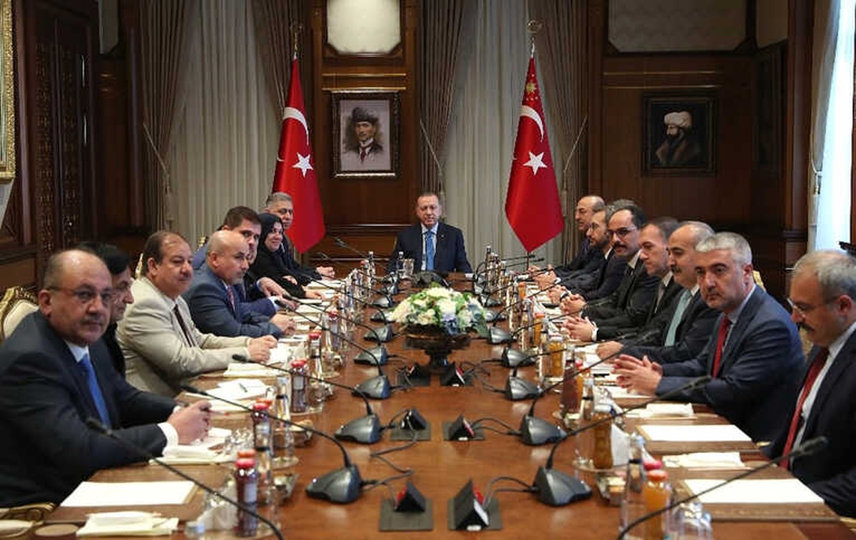 Irak Temsilciler Meclisi Türkmen Milletvekilleri Cumhurbaşkanlığı Külliyesi\'nde