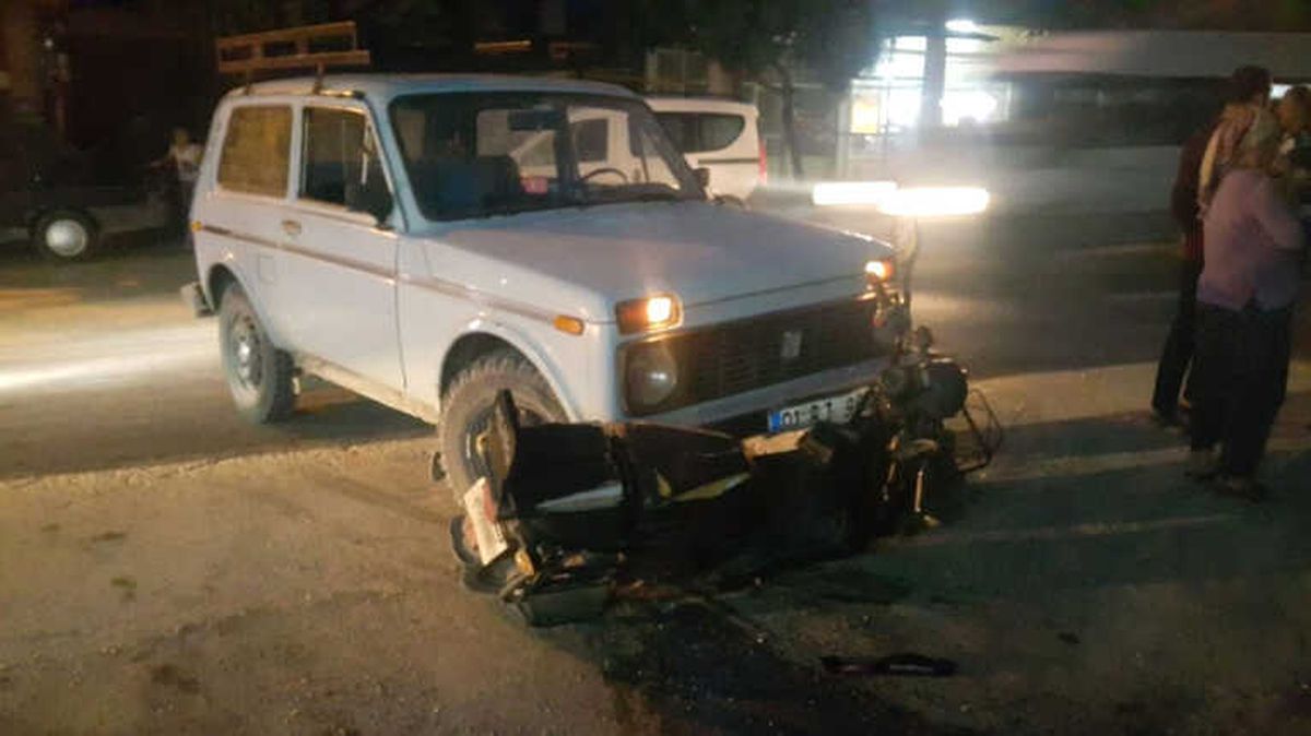 Kozan\'da Trafik Kazası: 1 Yaralı