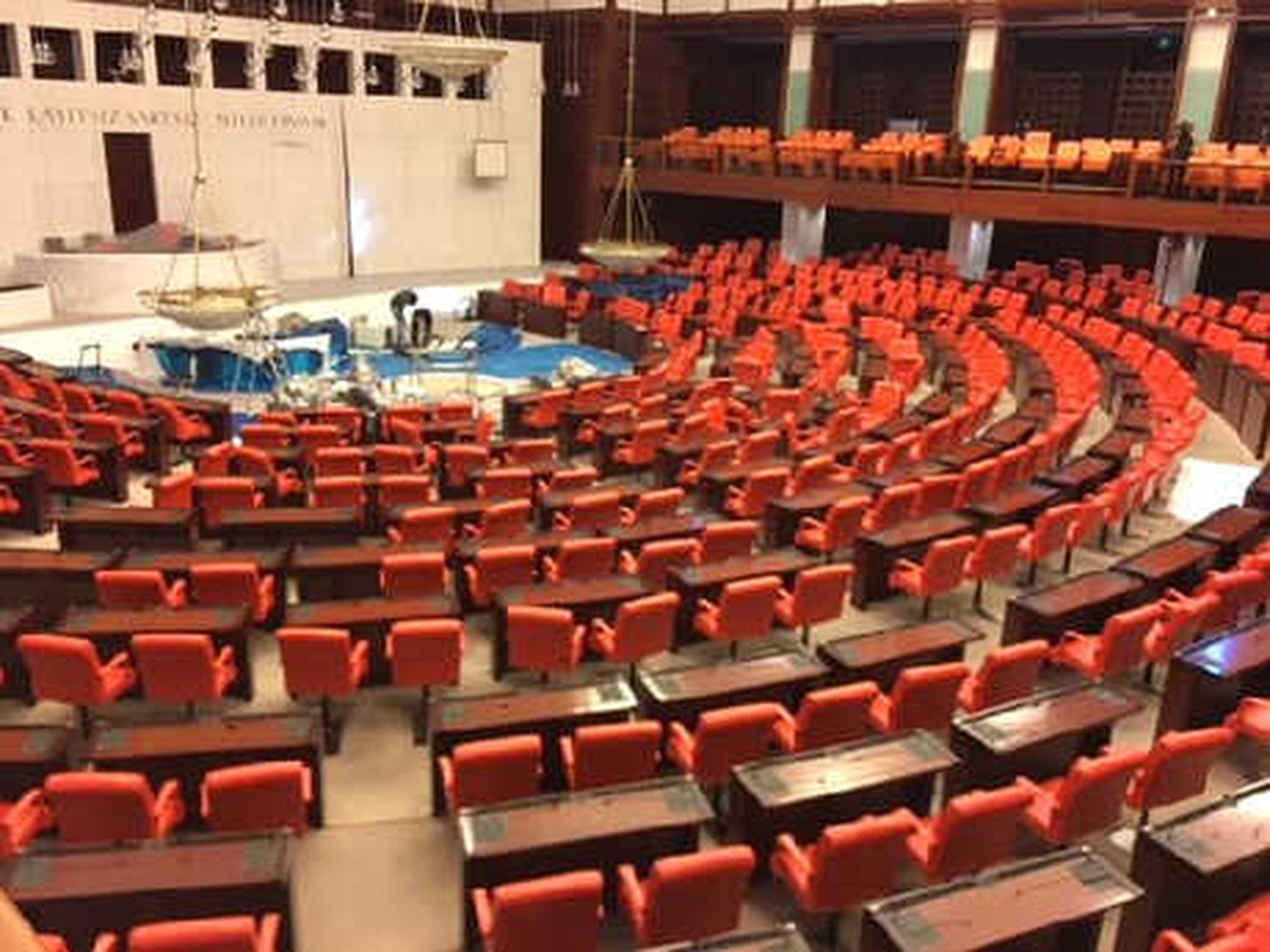 Meclis Genel Kurul Salonu Yeni Sisteme Hazır