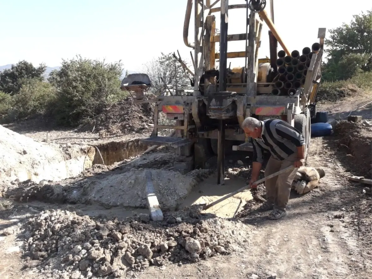 Sakarlı Mahallesine Yeni İçme Suyu Sondajı