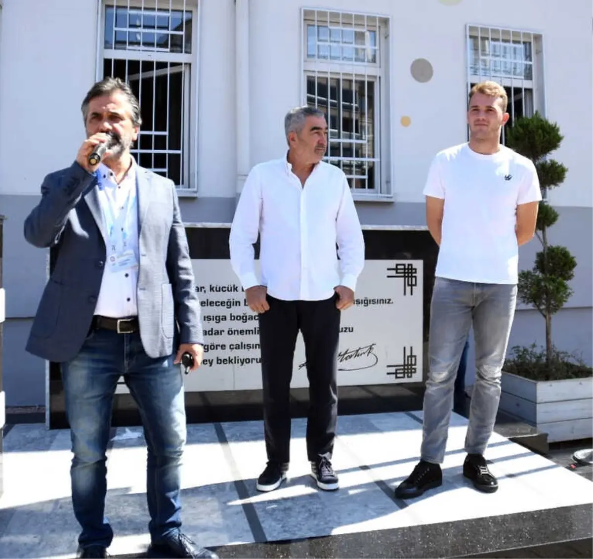 Samet Aybaba ve Ertuğrul Ersoy Öğrencilerle Bir Araya Geldi