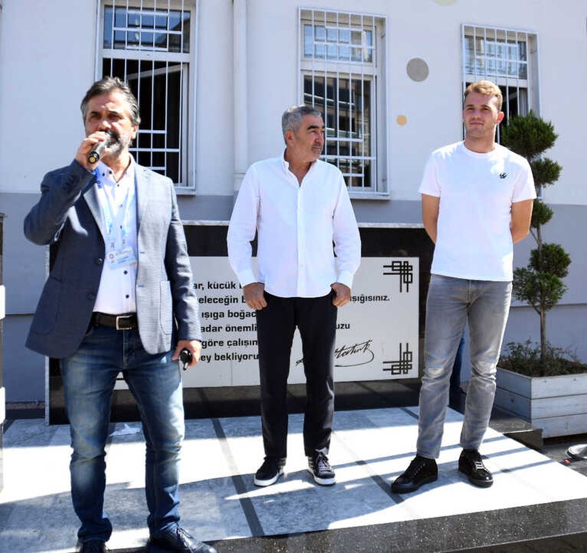 Samet Aybaba ve Ertuğrul Ersoy Öğrencilerle Bir Araya Geldi