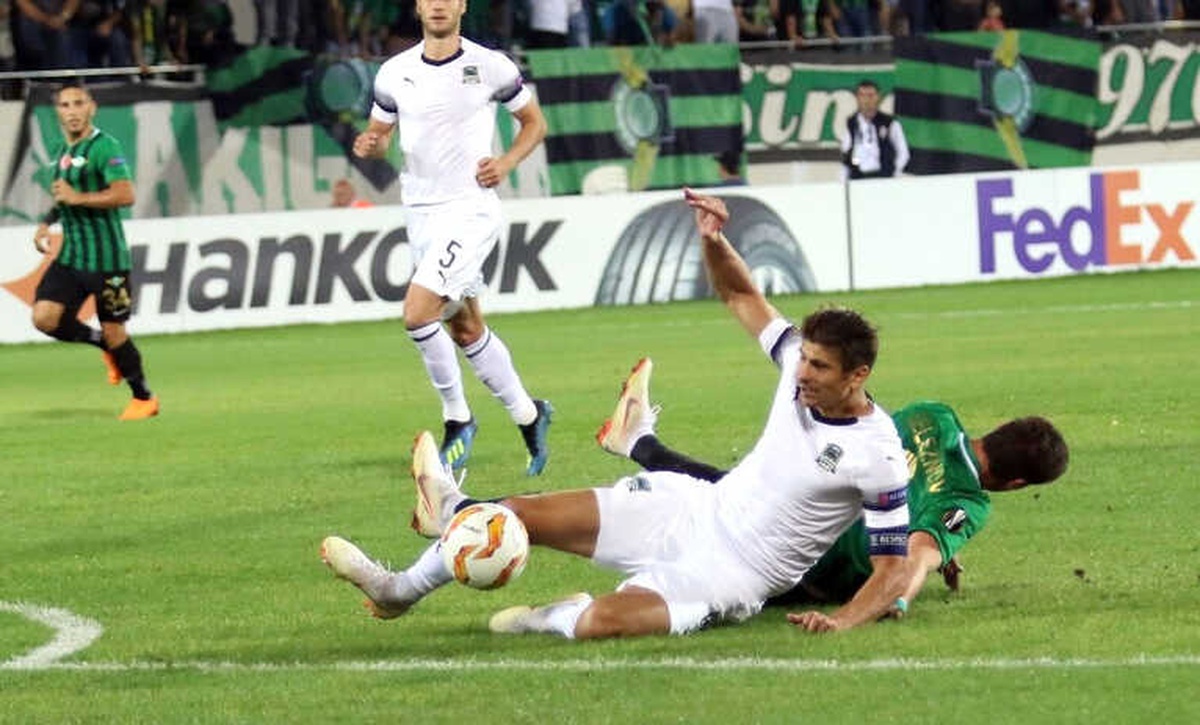 UEFA Avrupa Ligi: Akhisarspor: 0 - Krasnodar: 1 (Maç Sonucu)