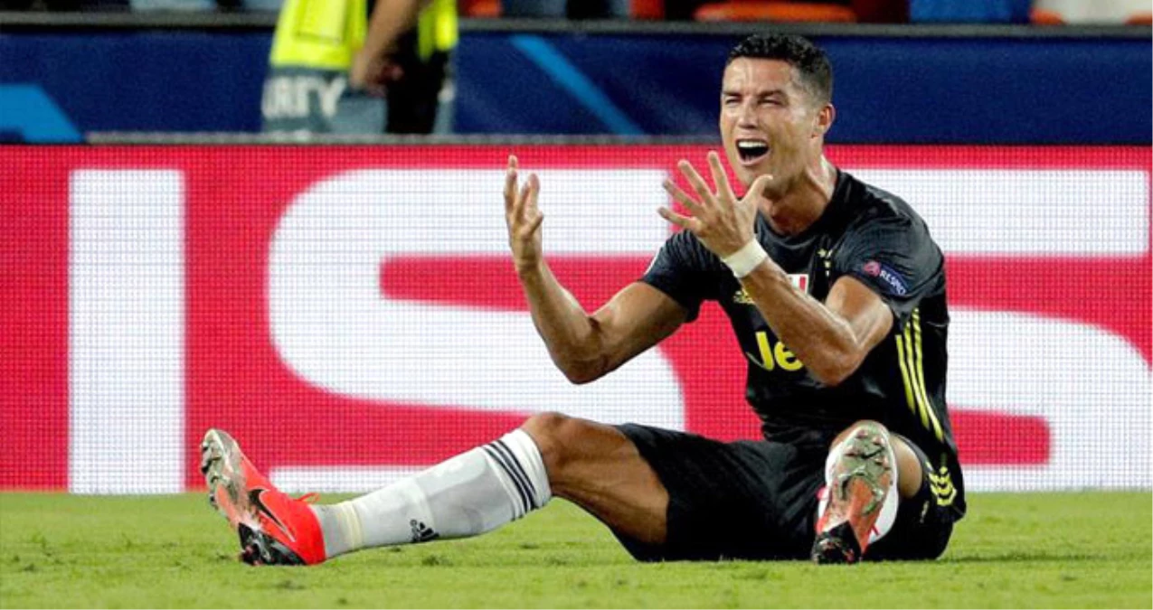 UEFA, Valencia Maçında Kırmızı Kart Gören Ronaldo Hakkında Soruşturma Başlattı