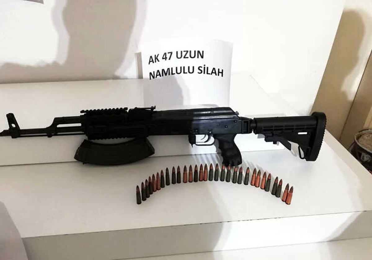 Uzun Namlulu Silahla Yakalandı