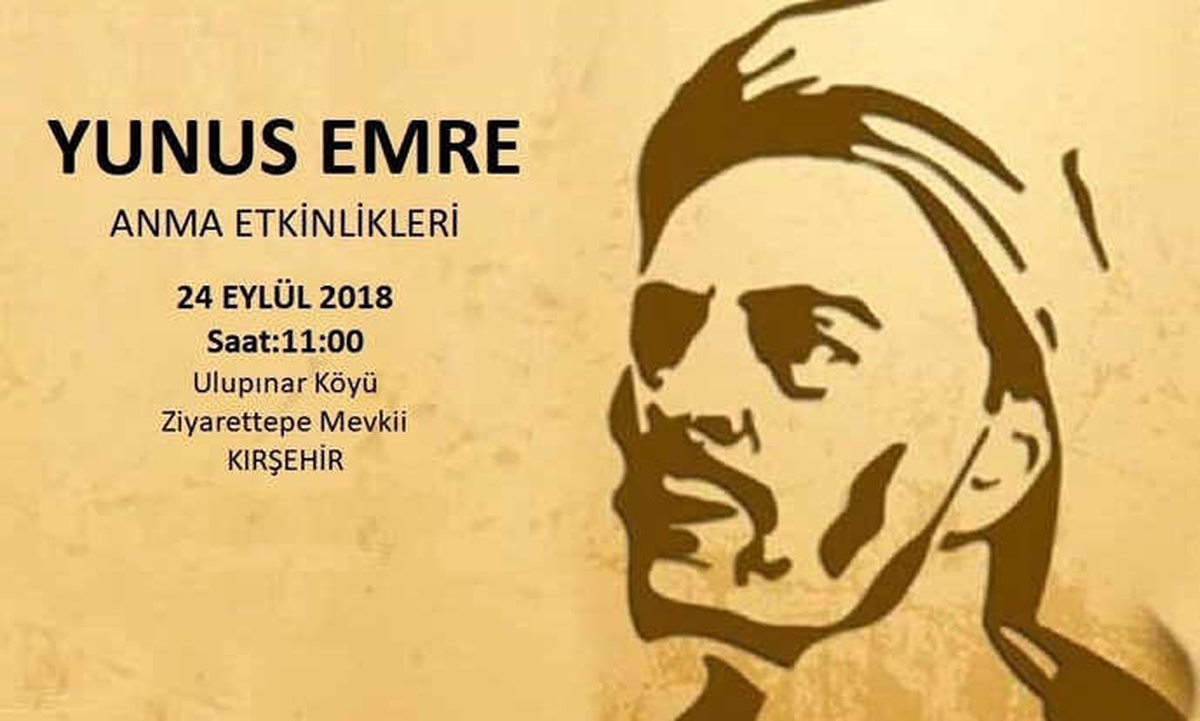 Yunus Emre Kırşehir ve Aksaray Valilikleri Ortak Programı ile Anılacak