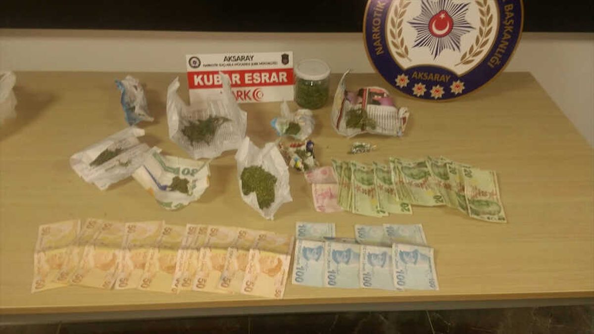 Aksaray\'da Uyuşturucu Operasyonu