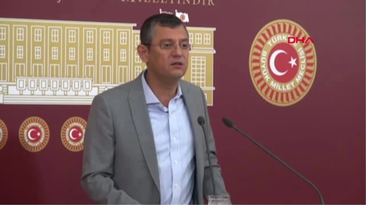 Ankara CHP\'li Özel: MHP Aday Çıkarsa Şaşardık Zaten